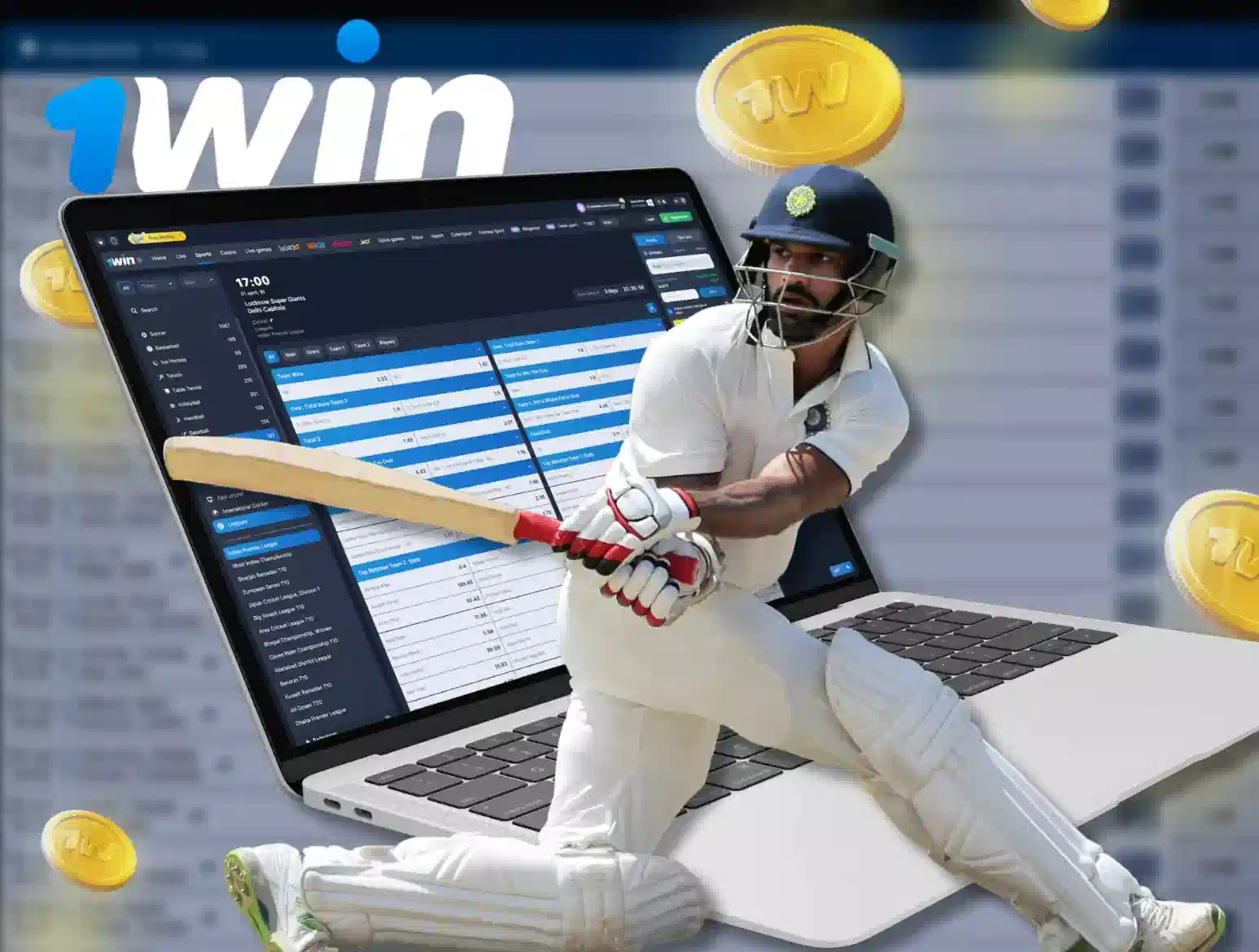 1win sports betting interface for Indian users